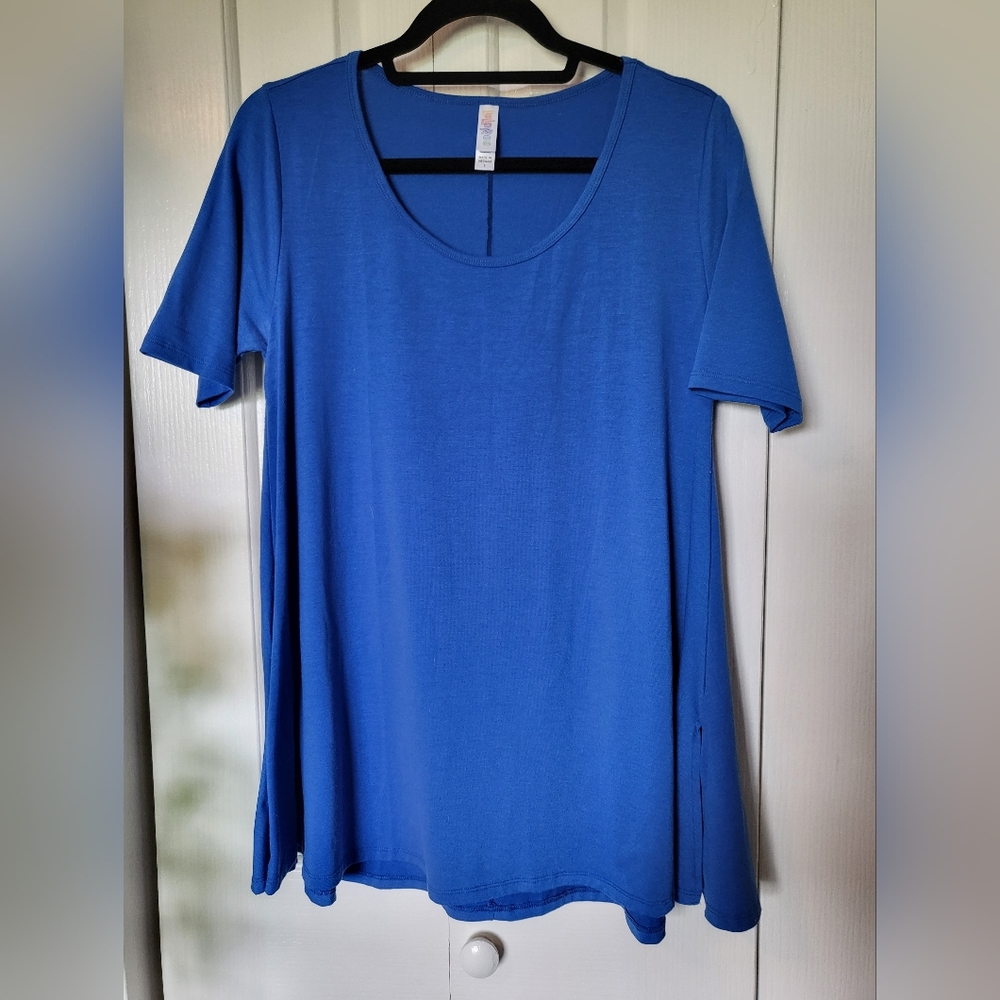 Lularoe Solid Color Perfect T Royal Blue